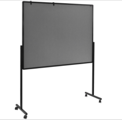 Felt Mobile Dry-erase Magnetic Board - Large